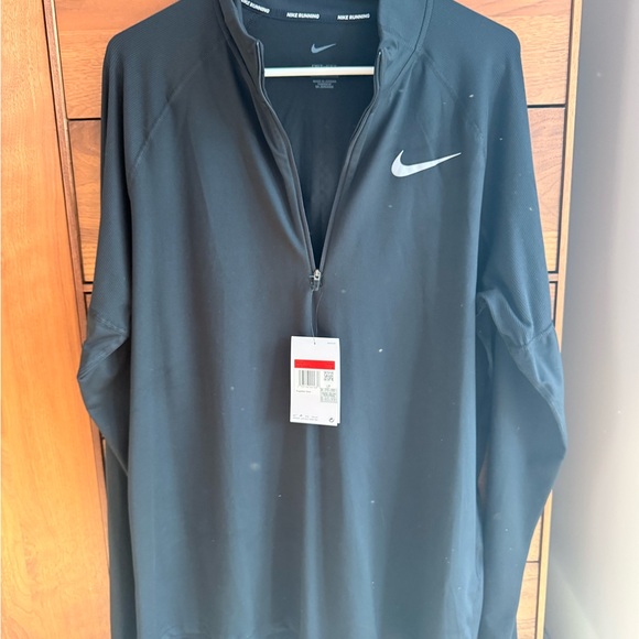 Nike Men's Element Dri-Fit Half Zip Running top CD8273 010 Size L - Picture 3 of 6